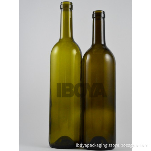 Green/Dark Green Wine Bottle 500ml, 750ml, 1000ml